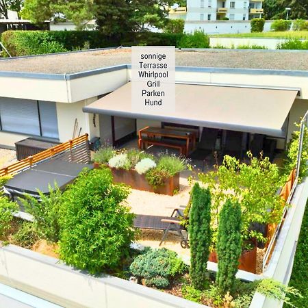 Sonnenterrasse - 3 Schlafzimmer, Whirlpool & Alpenblick - Perfekt Fuer Romantik Oder Familienurlaub Mit Kind , Hund Willkommen By Ferienwohnenamsee - Uberlingen Eksteriør billede