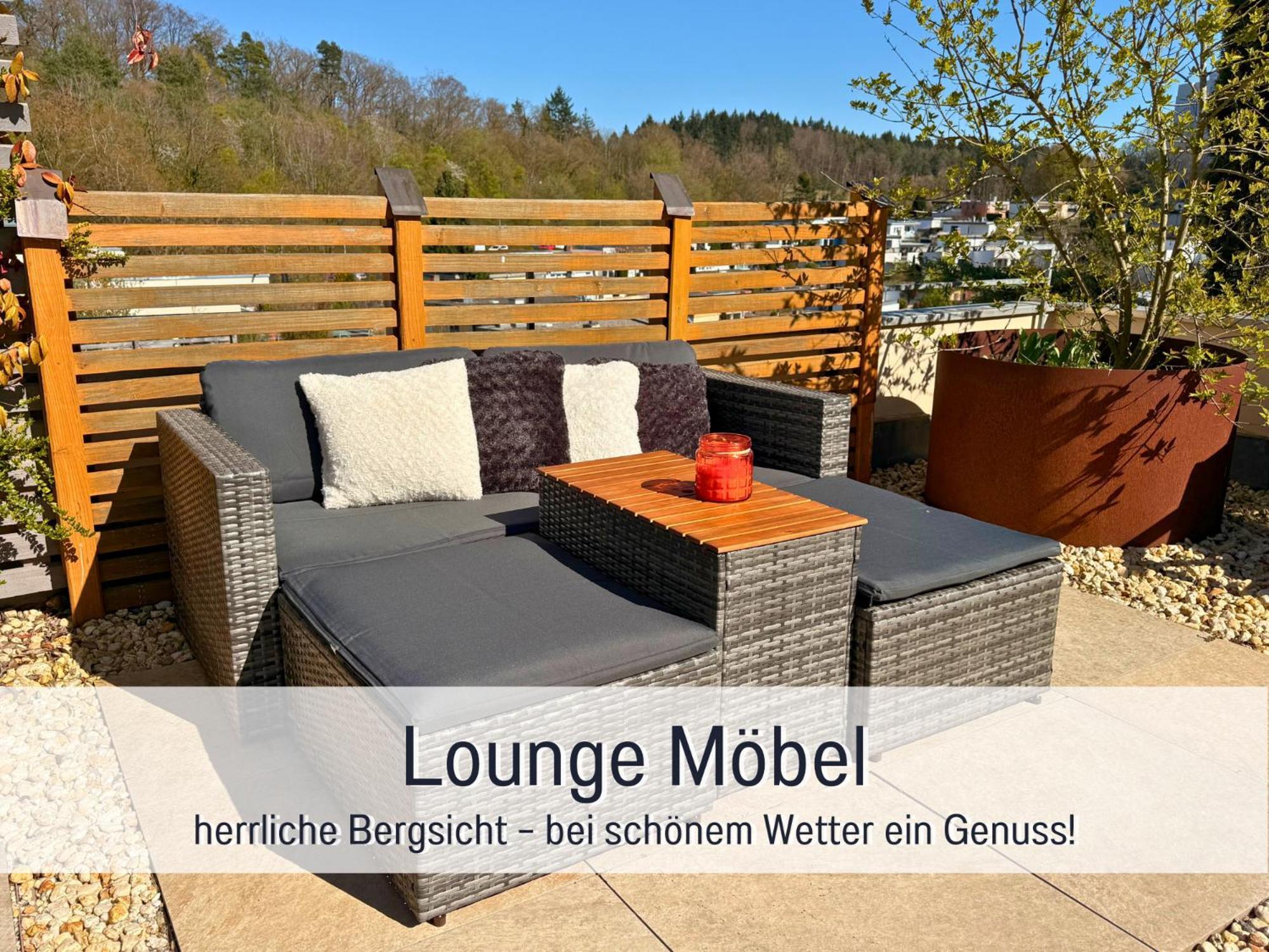 Sonnenterrasse - 3 Schlafzimmer, Whirlpool & Alpenblick - Perfekt Fuer Romantik Oder Familienurlaub Mit Kind , Hund Willkommen By Ferienwohnenamsee - Uberlingen Eksteriør billede