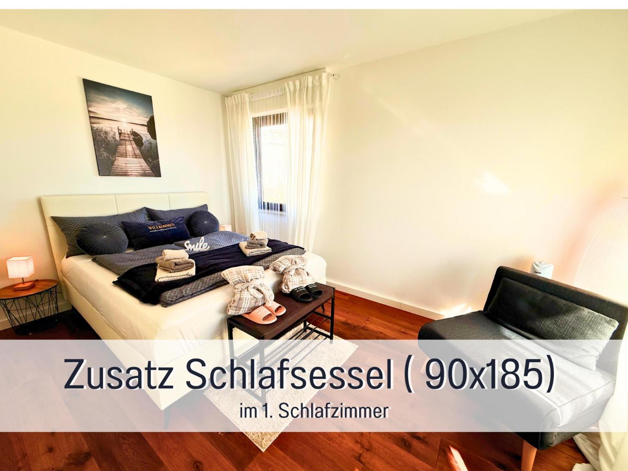 Sonnenterrasse - 3 Schlafzimmer, Whirlpool & Alpenblick - Perfekt Fuer Romantik Oder Familienurlaub Mit Kind , Hund Willkommen By Ferienwohnenamsee - Uberlingen Eksteriør billede
