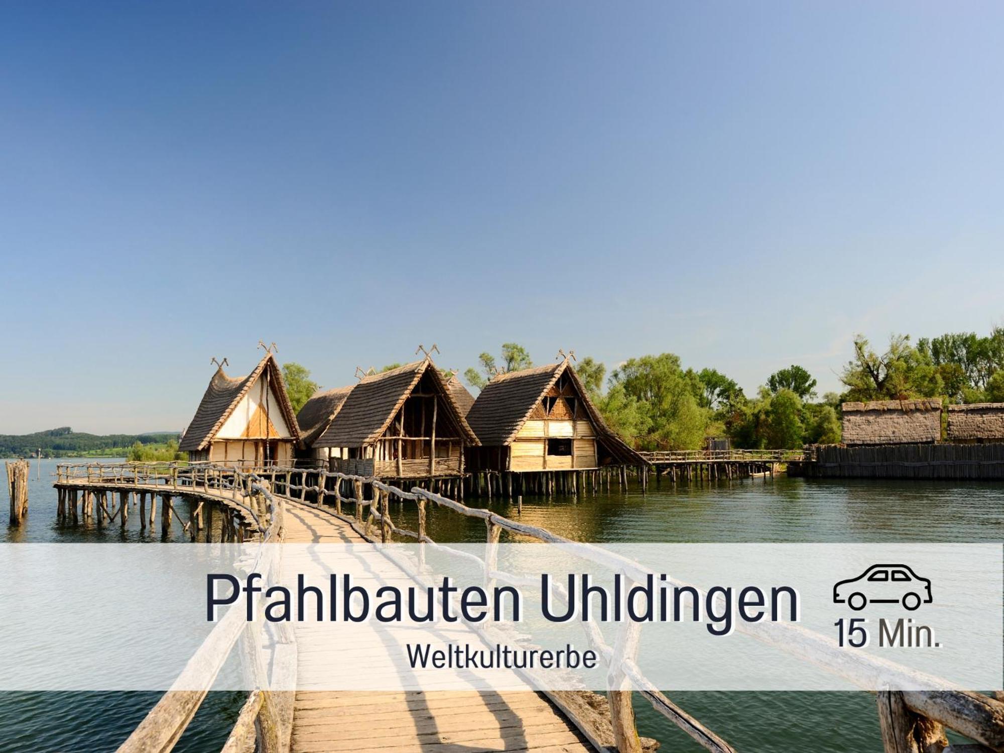 Sonnenterrasse - 3 Schlafzimmer, Whirlpool & Alpenblick - Perfekt Fuer Romantik Oder Familienurlaub Mit Kind , Hund Willkommen By Ferienwohnenamsee - Uberlingen Eksteriør billede
