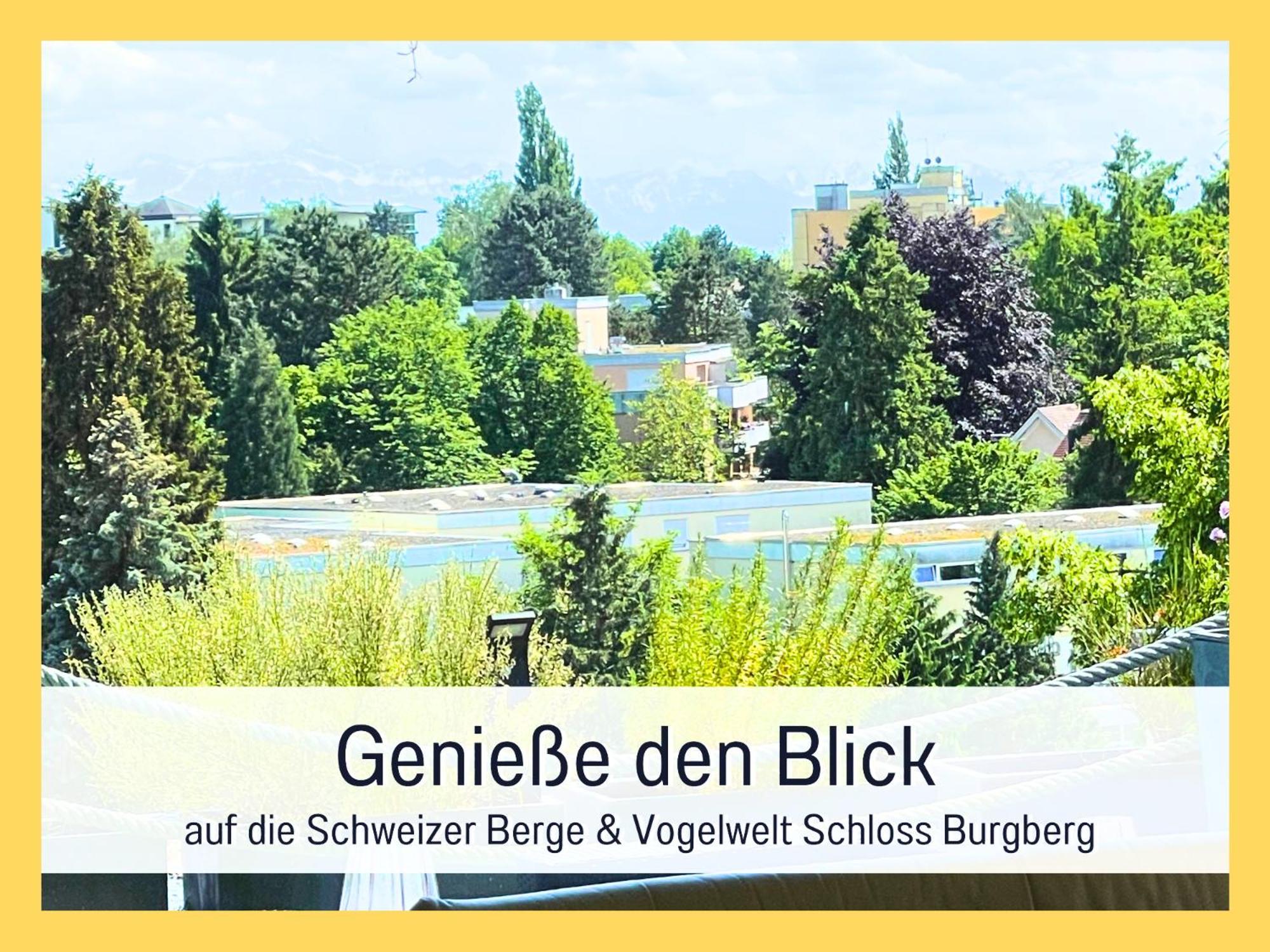 Sonnenterrasse - 3 Schlafzimmer, Whirlpool & Alpenblick - Perfekt Fuer Romantik Oder Familienurlaub Mit Kind , Hund Willkommen By Ferienwohnenamsee - Uberlingen Eksteriør billede